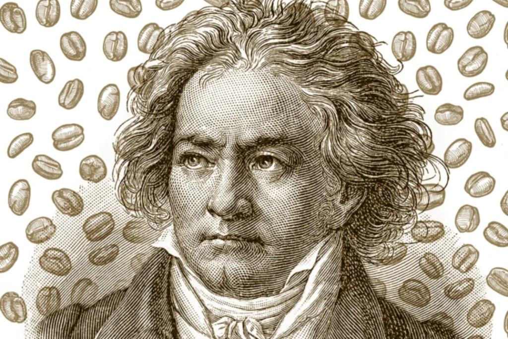 Бетховен изо всех сил старался, чтобы в его утреннем кофе было ровно 60 зёрен на чашку